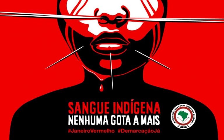 Sangue indígena: participe dos atos contra a violência e pelo direito à terra